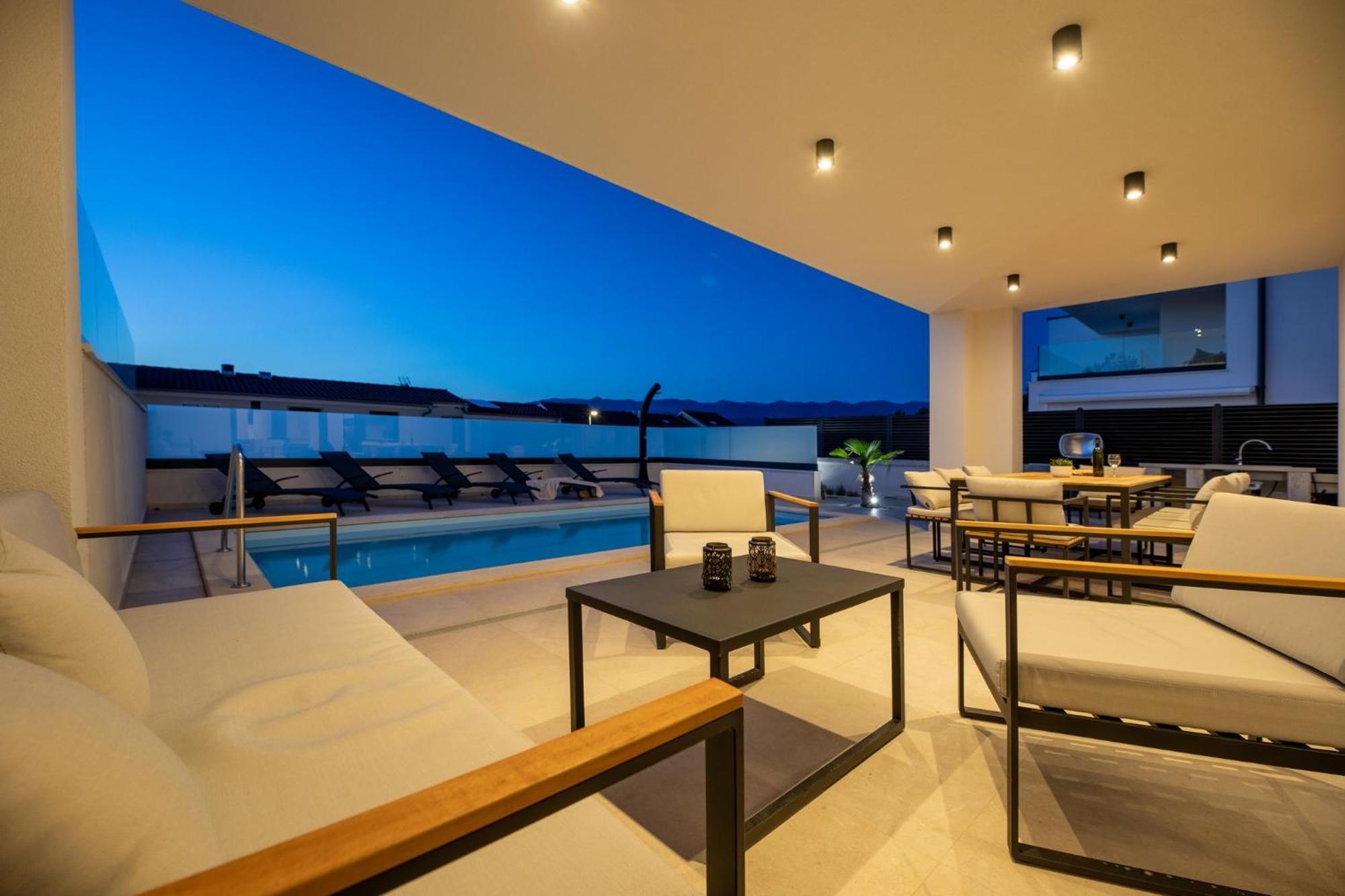 Villa Terra Bianca Klimno Exterior foto